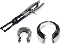 BIKESERVICE Piston Ring Compressor Set BS3032 - Easy Installation Tool