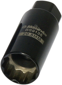 BIKESERVICE Plug Socket - Thin - 21 mm BS9135
