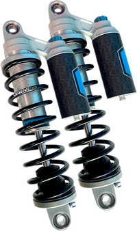Legend Suspension Revo ARC Piggyback Shocks for 2004-2022 Harley Sportster, 14-Inch Heavy Duty Gold Part 1310-1921