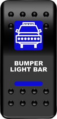 MOOSE UTILITY Rocker Switch - Bumper Light Bar - Blue BLB-PWR