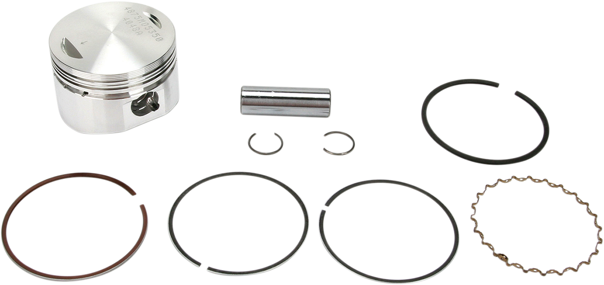 WISECO Piston Kit - 53.50 mm - Kawasaki | Suzuki 4875M05350