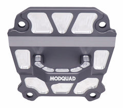 MODQUAD RZR-RDH-1K-G Rear Differential Plate with Hook - Grey Polished