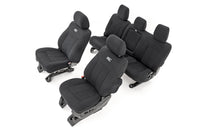 Rough Country | Seat Covers | Front and Rear | Ford F-250/F-350 Super Duty 2WD/4WD (11-16) | 91055