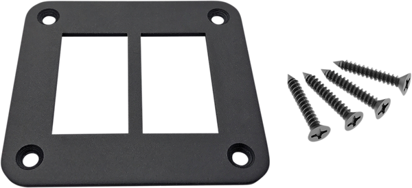 MOOSE UTILITY Universal Dash Plate - 2 Switches 2PP-ADA