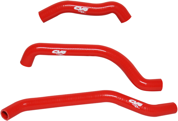 CV4 Replacement Radiator Hose Kit - Red - SFSMBC42R for Honda