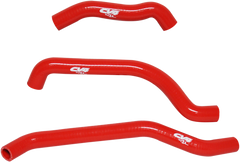 CV4 Replacement Radiator Hose Kit - Red - SFSMBC42R for Honda