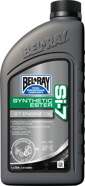 BEL-RAY Si 7 Full Synthetic 2T Engine Oil 1L - Premium Lubrication for Two-Stroke Engines