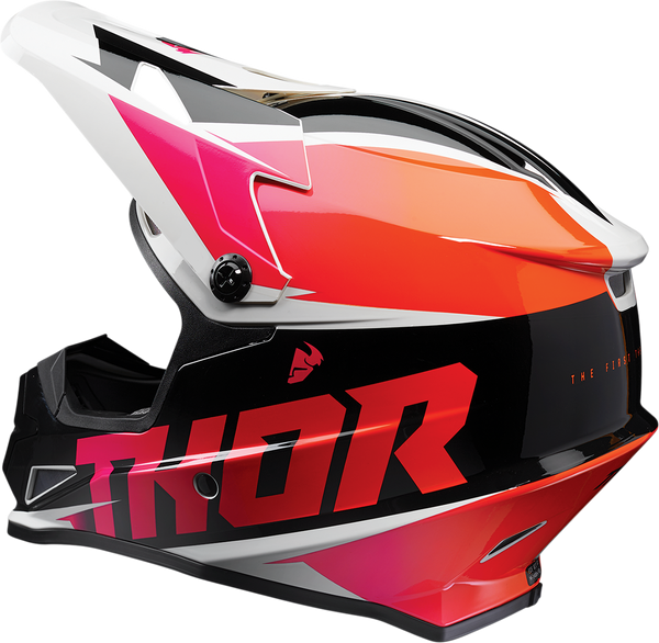 THOR Sector Helmet - Fader - Orange/Magenta - Part Number 0110-6771