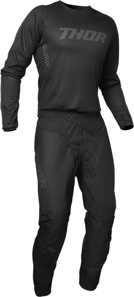 THOR Pulse Blackout Jersey - Black - Small 2910-6203