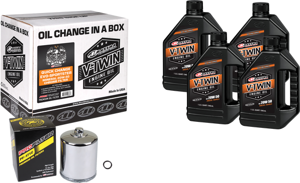 MAXIMA V Twin Quick Change Kit Evo Mineral Chrome Filter 90-069014PC