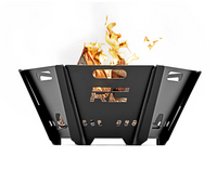 Rough Country | Overland Collapsible Fire Pit w/Carry Bag | 117513A