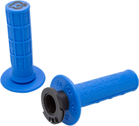 TORC1 Grips - Defy Lock-On - 4-Stroke - Blue - Part Number 3750-0302