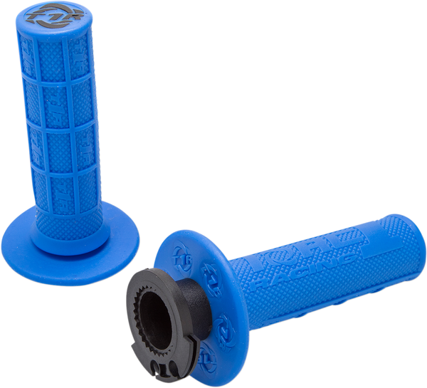 TORC1 Grips - Defy Lock-On - 4-Stroke - Blue - Part Number 3750-0302