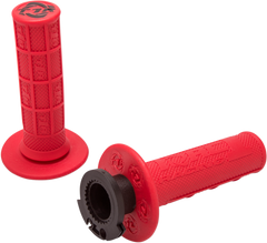 TORC1 Defy Lock-On Grips - 4-Stroke - Red - Part Number 3750-0402