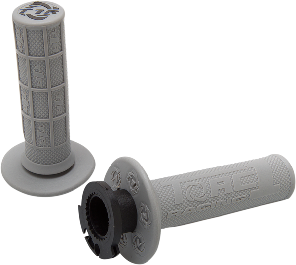 TORC1 Grips - Defy - Lock-On - 4-Stroke - Gray - Part Number 3750-0702