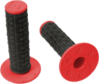 TORC1 Enduro Dual Grips - MX - Black/Red - Part Number 2000-0204