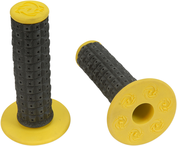 TORC1 Enduro Dual Grips - MX - Black/Yellow - Part Number 2000-0206