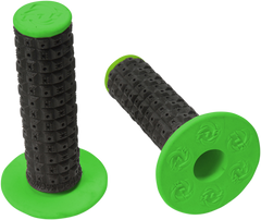 TORC1 Enduro Dual MX Grips - Black/Green 2000-0208