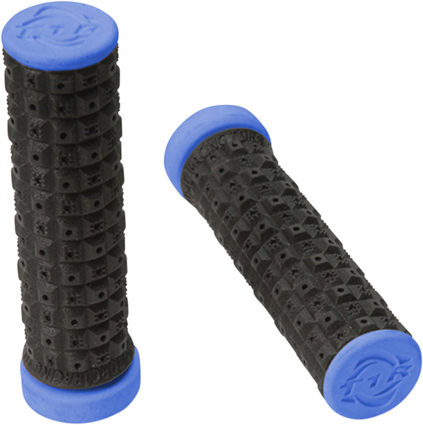 TORC1 Enduro Dual Grips for ATV - Black/Blue - Part Number 2500-0203