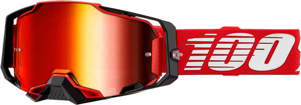 100-PERCENT Armega Goggle with Red Mirror Red Lens - Part Number 50005-00033