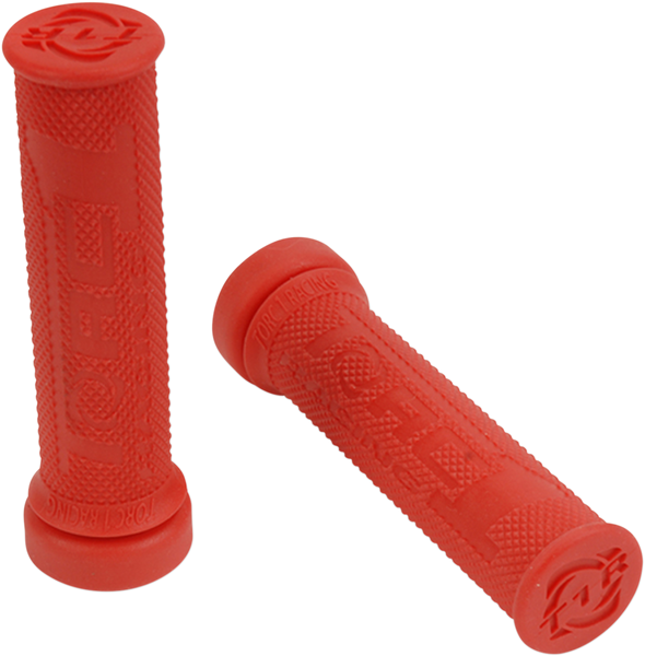 TORC1 Hotlap ATV Grips - Soft Red - Part Number 4500-0400