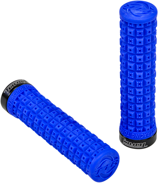 TORC1 Defy Lock-On Grips - Blue/Black - Part No. 2750-0302