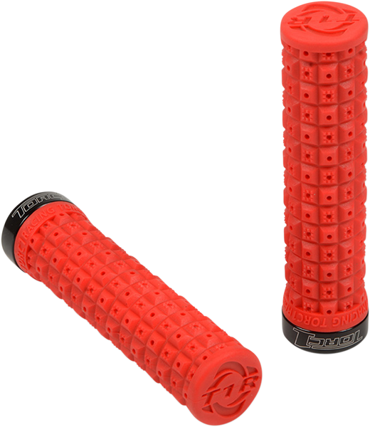 TORC1 Grips - Defy Lock-On Red/Black 2750-0402