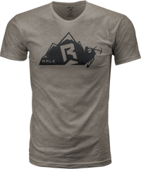 Rale Industries Rocky Mountain Tee Grey Medium - Part 95101M