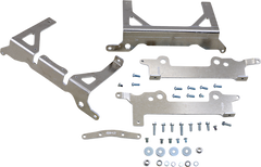 MOOSE RACING Radiator Braces - Silver - Part Number 11-4120