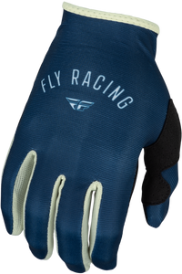 Women's Lite Gloves Navy/Ivory Lg