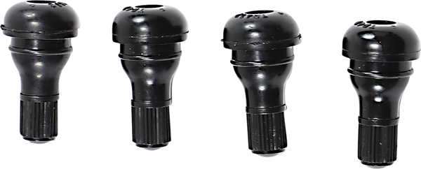 MOOSE UTILITY TR412-B4 Push-In Valve Stem - Black