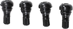 MOOSE UTILITY TR412-B4 Push-In Valve Stem - Black