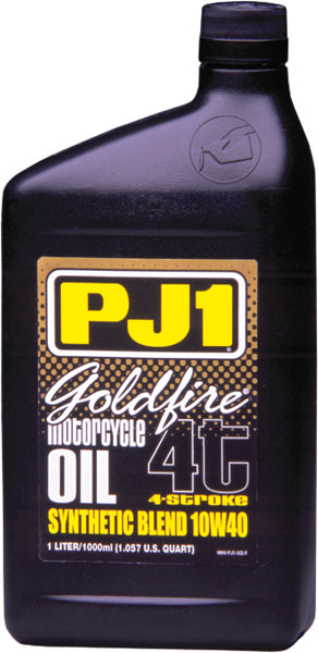 PJ1 Goldfire Synthetic Blend Motor Oil 4T 20W-50 Liter - Part No. 9-50