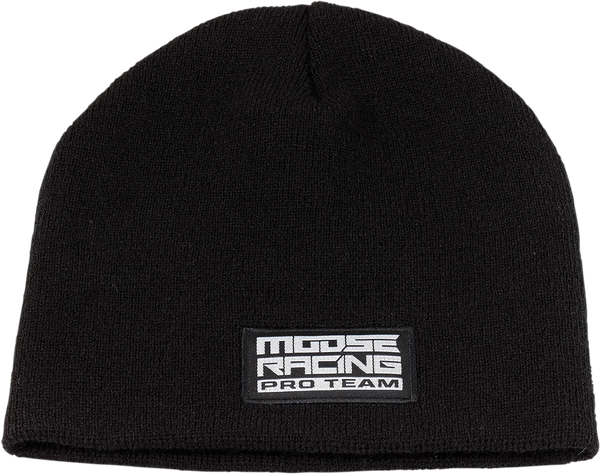 MOOSE RACING Pro Team Beanie - Black - One Size - 2501-3534