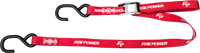1" Tie Down Red 2/Pk