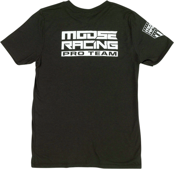 MOOSE RACING Youth Pro Team T-Shirt - Black - Large - 3032-3383