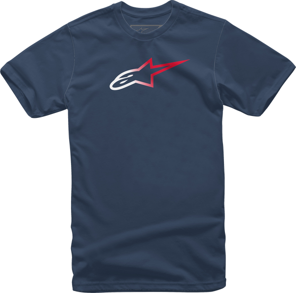 ALPINESTARS Ageless Fade Tee in Navy - Part Number 1232-72202-70-S