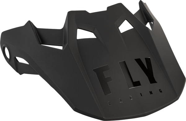 FLY RACING Formula Carbon Solid Helmet Visor - Matte Black Carbon (Part No: 73-4728S)