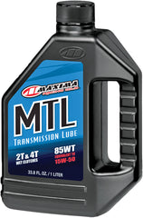 MAXIMA 40901 Mtl E Fluid Medium 85W - Premium Motorcycle Transmission Lubricant