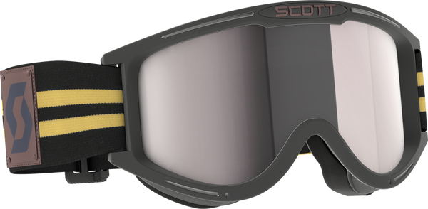 SCOTT 89x Era Goggle Black/Beige Silver Chrome