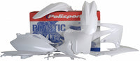 POLISPORT 90211 Plastic Body Kit in White - Durable Off-Road Replacement