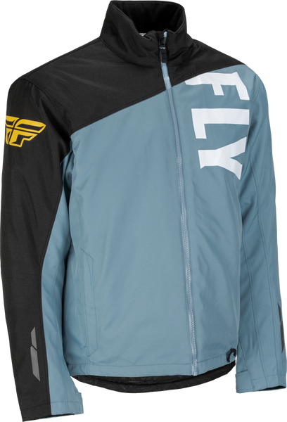 FLY RACING Aurora Jacket Blue/Yellow 2X - Stylish and Durable Outerwear