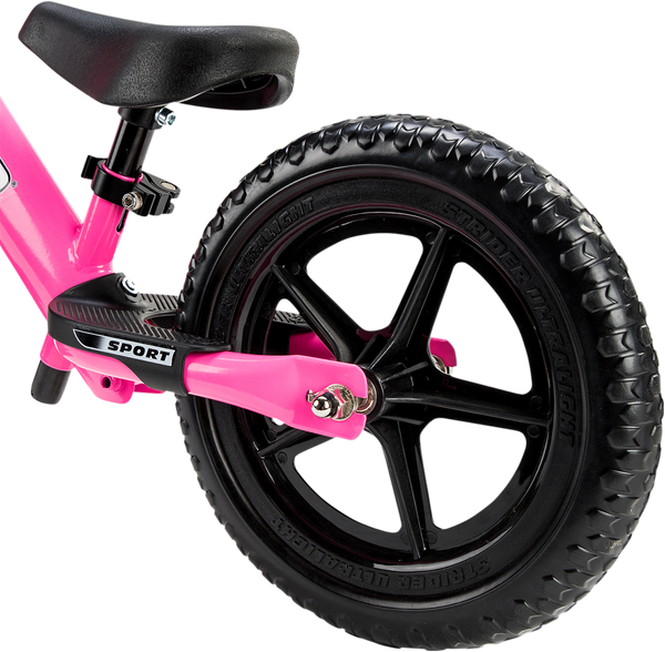 STRIDER 12" Sport Balance Bike - Pink ST-S4PK