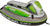 AIRHEAD Xcelerator Towable Tube - AHXC-02 - 89" x 60" for 1-3 Riders