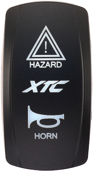 XTC Power Products SW00-00132037 Dash Switch Rocker Face for Hazard and Horn