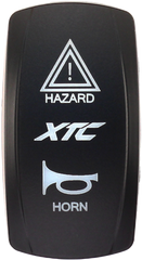 XTC Power Products SW00-00132037 Dash Switch Rocker Face for Hazard and Horn