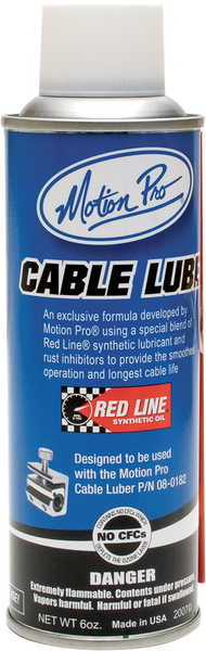 MOTION PRO Cable Lube - 6 oz. Aerosol - Part Number 15-0002