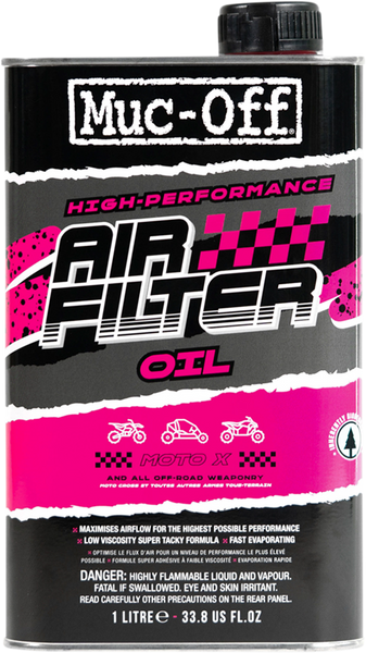 MUC-OFF USA Foam Air Filter Oil - 1L (Part Number: 20156US)