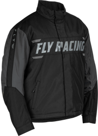 FLY RACING Outpost Jacket Black/Grey 4X - Weatherproof Performance Gear