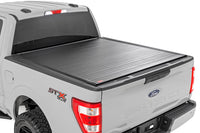 Rough Country | Hard Roll Up Bed Cover | 5'7" Bed | Ford F-150 (15-26)/F-150 Lightning (22-26) | 50221550